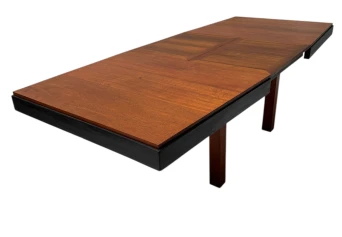 Art Deco Modernist Extending Dining Room Table by Toko v/d Pol Semarang, 1920s